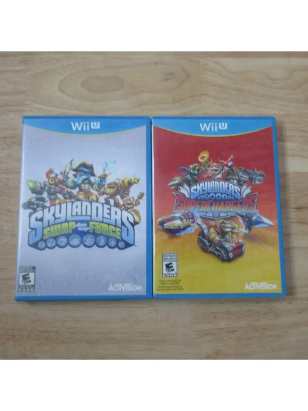 Wii U Activision Bundle of 2 Skylanders - Super Chargers & Swap Force